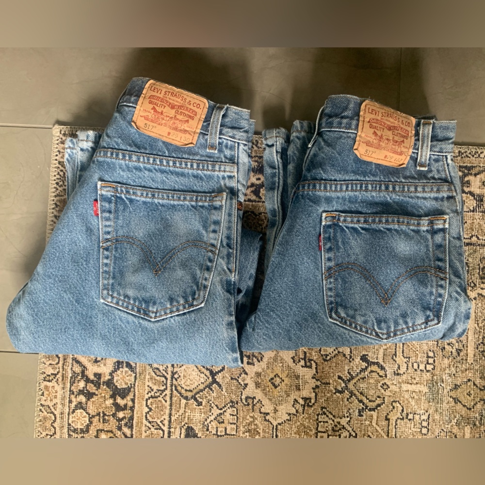 Two Vintage Levi’s 517
